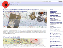 Tablet Screenshot of greatwar.co.uk
